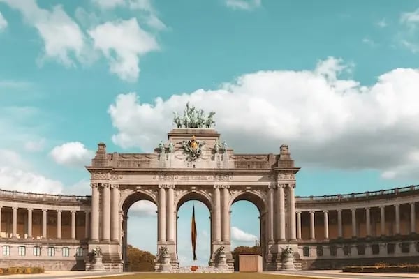 Arches in Brussels Belgium