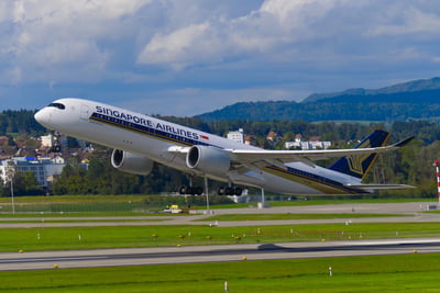 Singapore Airlines plane