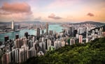 victoria peak, hong kong cityscape