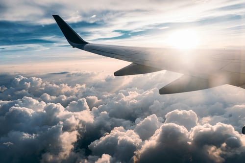 wing of airplane