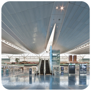 Inside LHR airport